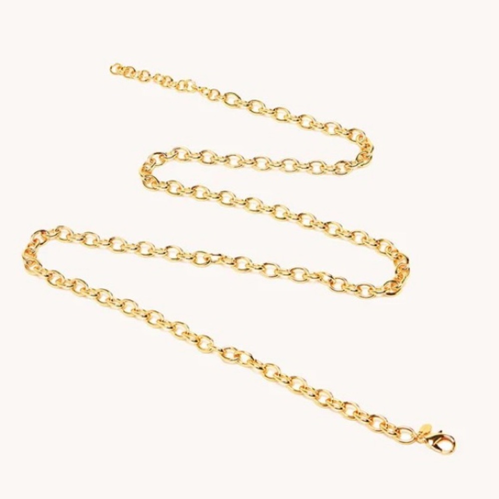 NWT Gold Senreve Cable Long Convertible Chain